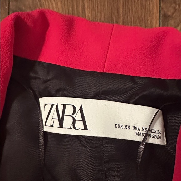 ZARA fuschia pink blazer pantsuit - Picture 4 of 7